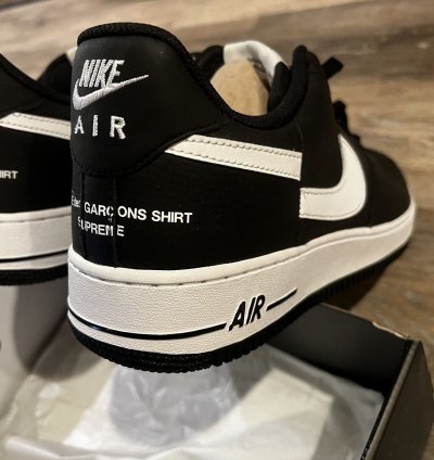 Nike Air Force 1 Low Supreme Comme Des Garcons Split 1 Cdg