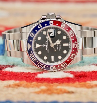 Rolex Gmt-master Ii Pepsi Oyster 126710blro New 2021