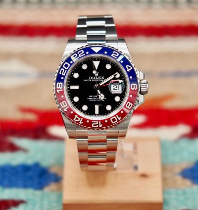Rolex Gmt-master Ii Pepsi Oyster 126710blro New 2021