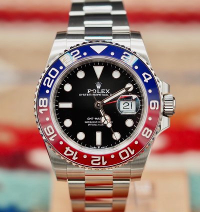 Rolex Gmt-master Ii Pepsi Oyster 126710blro New 2021