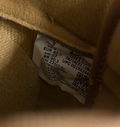 Nike Air Force 1 Low Supreme Wheat