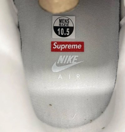 Nike Air Force 1 Low Supreme White