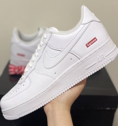 Nike Air Force 1 Low Supreme White Size 10 5 Men Authentic
