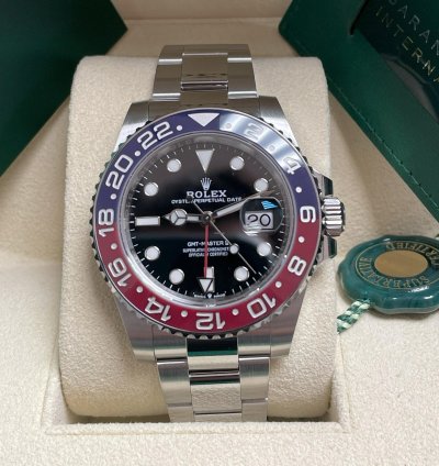 Rolex Gmt-master Ii Pepsi Oyster Bracelet 126710blro 2023 New