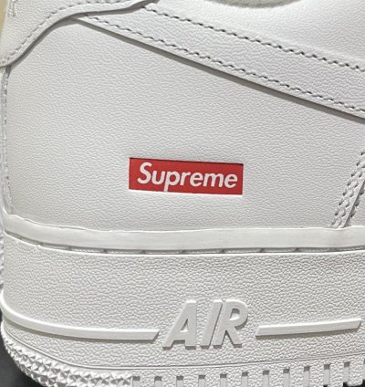 Nike Air Force 1 Low Supreme White Size 10 5 Men Authentic