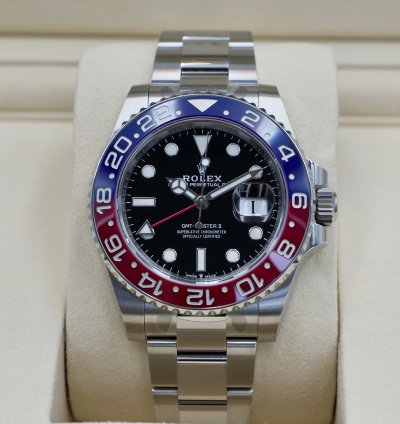 Rolex Gmt-master Ii Pepsi Oyster Bracelet 126710blro 2025 Full Set