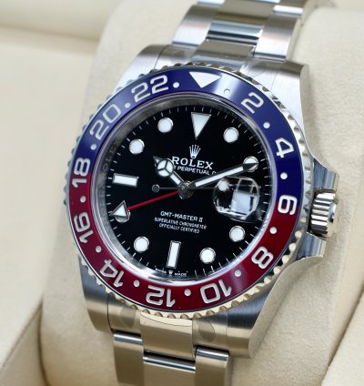 Rolex Gmt-master Ii Pepsi Oyster Bracelet 126710blro 2025 Full Set