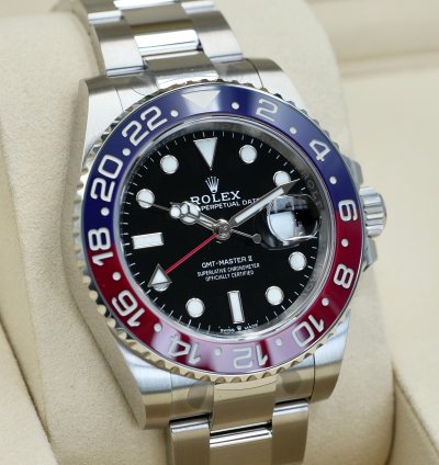 Rolex Gmt-master Ii Pepsi Oyster Bracelet 126710blro 2025 Full Set