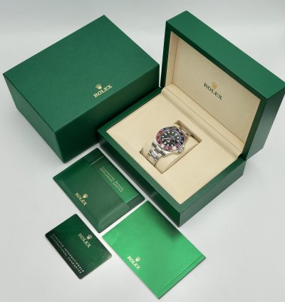 Rolex Gmt-master Ii Pepsi Oyster Bracelet 126710blro 2025 Full Set