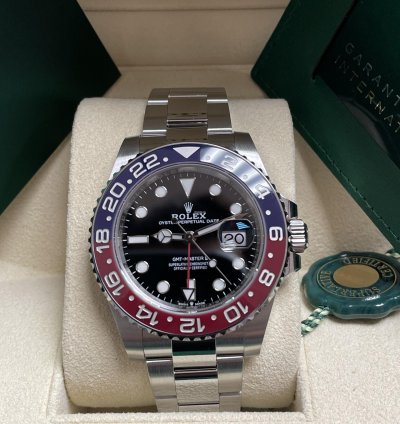 Rolex Gmt-master Ii Pepsi Oyster Bracelet 126710blro New 2024
