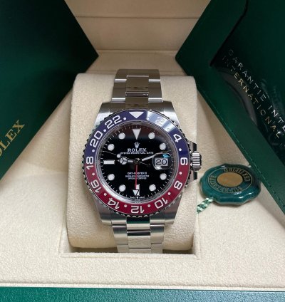 Rolex Gmt-master Ii Pepsi Oyster Bracelet 126710blro New 2024