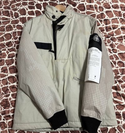 Ice Jacket Check Grid Camo