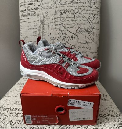 Nike Air Max 98 Supreme Varsity Red