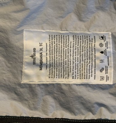 Image Stone Island Membrana Rl Tc Jacket