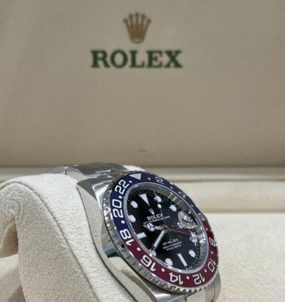 Rolex Gmt-master Ii Pepsi Oyster Bracelet 2024 Unworn 126710blro Box And Papers