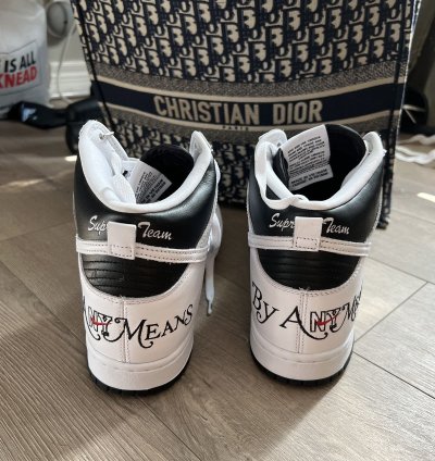 Nike Dunk By Any Means Supreme Collab