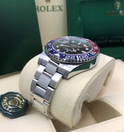 Rolex Gmt-master Ii Pepsi Oyster Stainless Steel 2022 Full Set