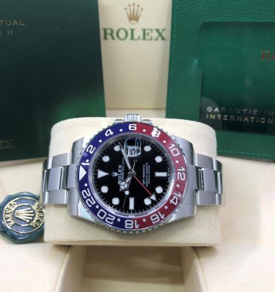 Rolex Gmt-master Ii Pepsi Oyster Stainless Steel 2022 Full Set