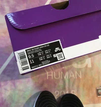 Nike Dunk High Sb Supreme By Any Means New Dn3741-002