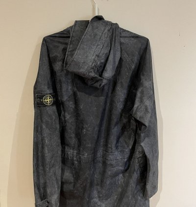 Logo-appliqu Pigment-dyed Membrana 3l Hooded Parka