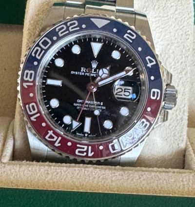 Rolex Gmt-master Ii Pepsi Wie Neu Ungetragen 2023 Full Set