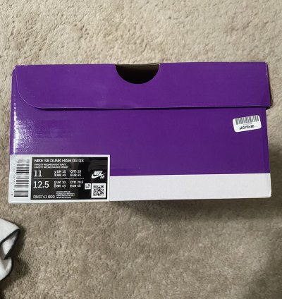Nike Dunk Sb High Supreme By Any Means Midnight Navy Size 11