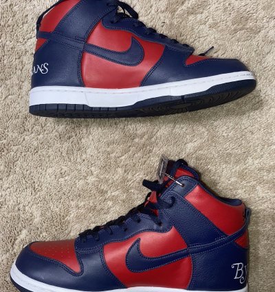 Nike Dunk Sb High Supreme By Any Means Midnight Navy Size 11