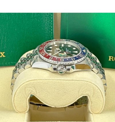 Rolex Gmt-master Ii Red And Blue Bezel