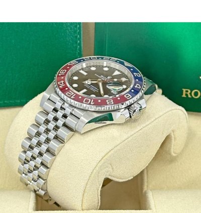 Rolex Gmt-master Ii Red And Blue Bezel