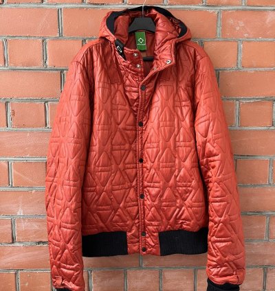 Ma Strum Ca43246 Hooded Button Jacket