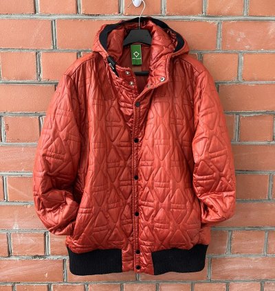 Ma Strum Ca43246 Hooded Button Jacket