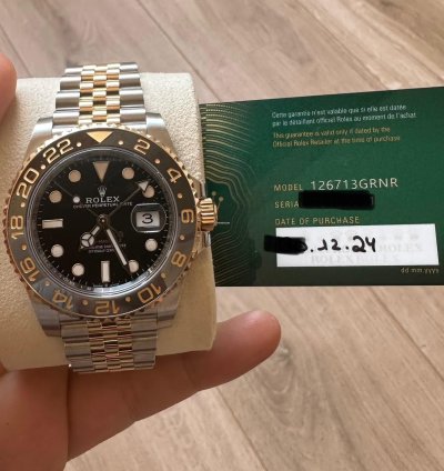 Rolex Gmt-master Ii Rolesor New Unworn 12 24