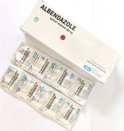 10 Box Albendazole 400mg Deworming Treatment For Parasitic Infections 100 Tabs Ship By Dhl Express