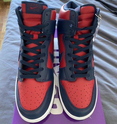 Nike Sb Dunk High - By Any Means Navy