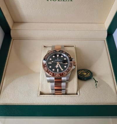 Rolex Gmt-master Ii Root Beer - New Unworn - Full Set From 12 2024 - Ch-buy