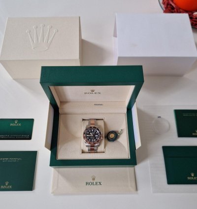Rolex Gmt-master Ii Root Beer - New Unworn - Full Set From 12 2024 - Ch-buy