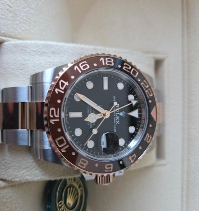 Rolex Gmt-master Ii Root Beer - New Unworn - Full Set From 12 2024 - Ch-buy