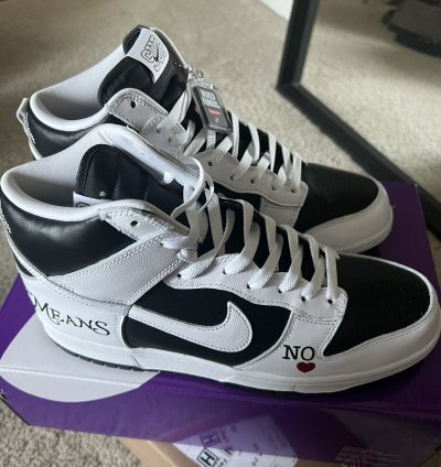 Nike Sb Dunk High By Any Means Black