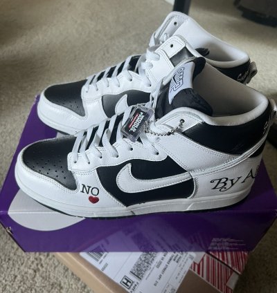 Nike Sb Dunk High By Any Means Black