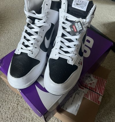 Nike Sb Dunk High By Any Means Black