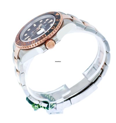 Rolex Gmt-master Ii Root Beer 40mm Everose Steel Black Dial Brown Black Bezel 126711ch