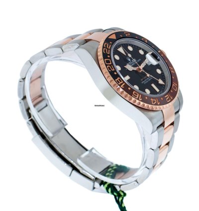Rolex Gmt-master Ii Root Beer 40mm Everose Steel Black Dial Brown Black Bezel 126711ch