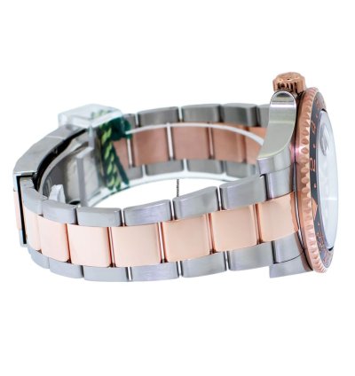 Rolex Gmt-master Ii Root Beer 40mm Everose Steel Black Dial Brown Black Bezel 126711ch