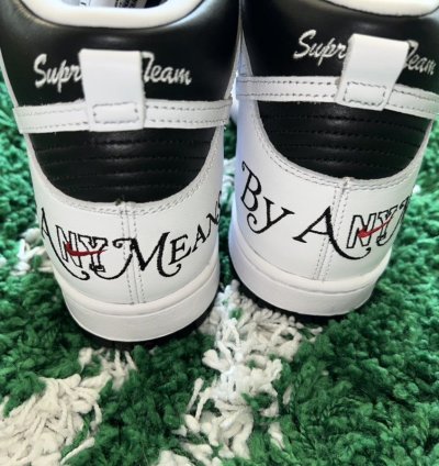 Nike Sb Dunk High Supreme Black Ss22 Size 8 5m Brand New