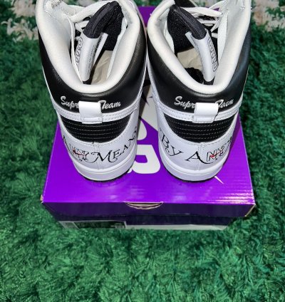 Nike Sb Dunk High Supreme Black Ss22 Size 8 5m Brand New