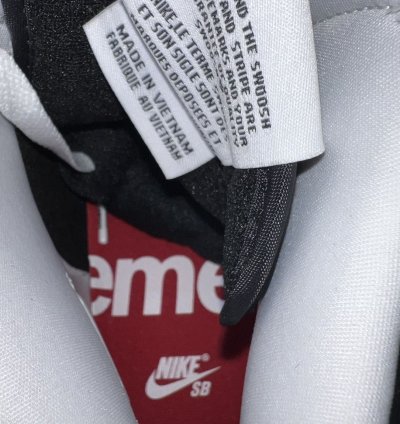 Nike Sb Dunk High Supreme Black Ss22 Size 8 5m Brand New