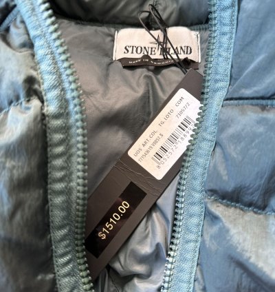 Metal Nylon Down Jacket Retail 1510