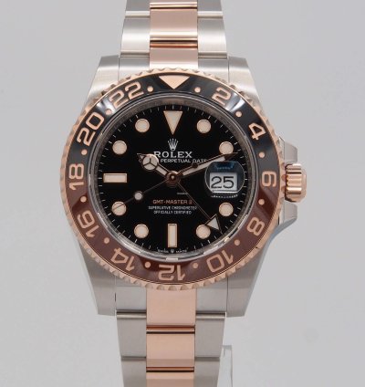 Rolex Gmt-master Ii Root Beer Steel 18k Rose Gold 2022 Complete