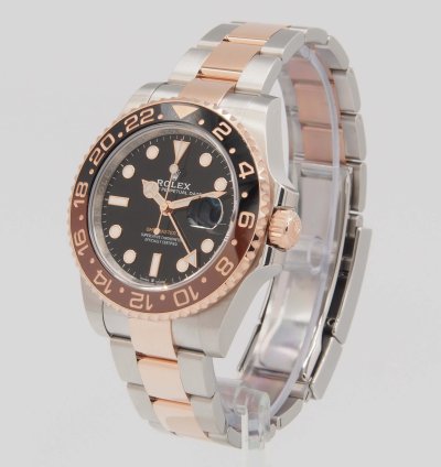 Rolex Gmt-master Ii Root Beer Steel 18k Rose Gold 2022 Complete