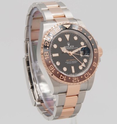 Rolex Gmt-master Ii Root Beer Steel 18k Rose Gold 2022 Complete